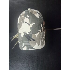 ETHOS Unisex Camouflage Hat Slide Adjustable Strap 100% Cotton OSFM EUC